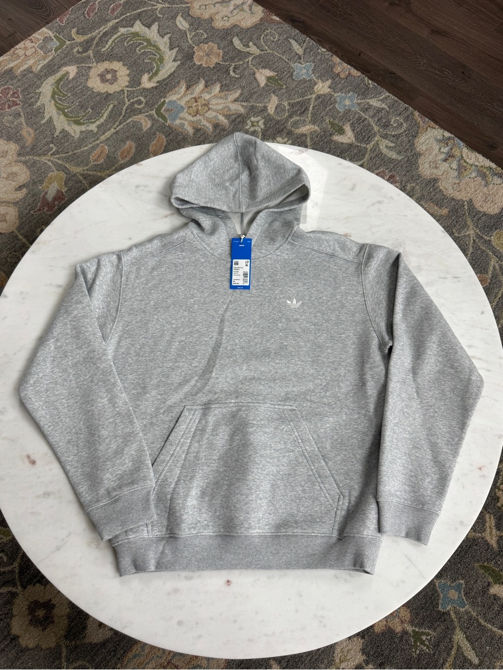 NWT Adidas Originals Essentials Heather Fleece Hoodie Youth XL